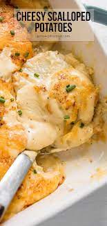 Cheesy Scalloped Potatoes Au Gratin Potatoes Yellowblissroad Com Recipe Easy Cheesy Scalloped Potatoes Scalloped Potatoes Cheesy Cheesy Scalloped Potatoes Recipe