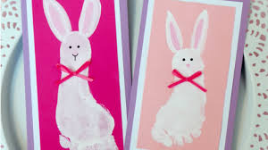 The good news is that making easter bunny ears is really simple. Bunny Footprint Art Ava S Alphabet
