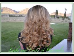 When cutting the hair short, curls have a tendency to spring upwards into a moppy fringe. How To Curl Layered Hair With 1 1 2 Curling Iron Youtube