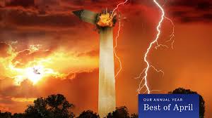 Lightning flashes behind the washington monument in washington, dc. The Onion On Twitter Lightning Bolt Blasts Washington Monument As Mike Pence Pete Buttigieg Locked In Battle Of Prayers On National Mall Https T Co K9wcq4ly04 Ourannualyear2019 Https T Co Ryykh6gemy