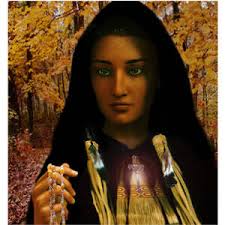 Saint Lucy Yi Zhenmei of China #2 Painting by Suzanne Silvir