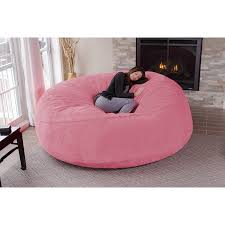 Chill Sack Huge 8 Ft Bean Bag Multiple Colors Fabrics Walmart Com Bean Bag Chair Big Sofas Single Sofa