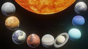 Photorealistic Solar System 3d Model Low Poly 3d Model In 2020 Low Poly 3d Models Low Poly 3d Solar System