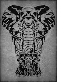 Elephant Tribal Recherche Google Elephant Tattoos Elephant Family Tattoo Elephant Tattoo Design
