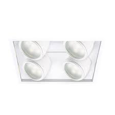 White Directional Recessed Light Vyag Lighting Plus Inc