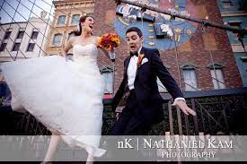 New York New York Las Vegas Destination Wedding And Engagement Photography By Nathaniel Contemporary Wedding Photography Wedding Dresses Contemporary Wedding