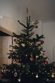 Unsere Tischdekoration Zu Weihnachten Geschmuckter Tannenbaum Weihnachtsbaum Schmucken Ideen Weihnachtsbaume Dekorieren Tannenbaum Schmucken