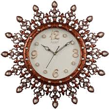 Maybe you would like to learn more about one of these? Buy Sunray Designers Wall Clock Diamond Finished Golden Copper Colour Online 990 From Shopclues