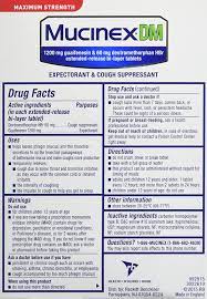 Take 1 or 2 tablets by mouth every 12 hours. Amazon Com Mucinex Dm Maximum Strength 12 Hour Expectorant And Cough Suppressant Tablets 14 Ct Health Care Products Health Household