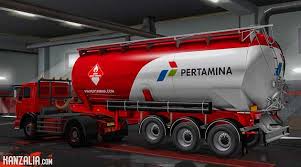 Pertama buka game skin truk idbs indonesia truck simulator. Download Mod Trailer Ets2 Indonesia Tangki Pertamina Gratis