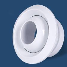 Round Ventilation Nozzles 360 Rotating Jet Vents Compact ...