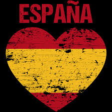 Einzigartig bedruckte spanien flagge espana stoffmasken von künstlern designt und verkauft wied. Espana Flagge In Herzform Herren T Shirt T Shirts Herren Fashionalarm