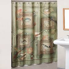 Walmart Fishing Shower Curtain With Bonus Hooks Fish Bathroom Fishing Bathroom Decor Fish Bathroom Theme