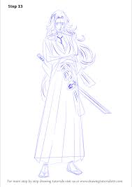 Learn How To Draw Rangiku Matsumoto From Bleach (Bleach) Step By Step :  Drawing Tutorials