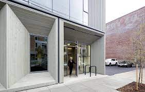 freie sicht auf die edelsten teile architektur gebaudefassade fassadengestaltung