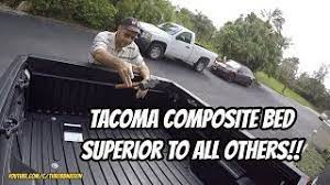 They include minor interior updates and load up the cargo bed but leave your suitcases and small items at home. Tacoma Composite Bed Superior To All Others Youtube