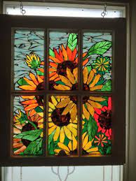Sunny Days Delphi Artist Gallery Glass Mosaic Art Glass Window Art Mosaic Art