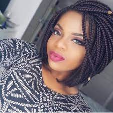 Frisuren 2020 Hochzeitsfrisuren Nageldesign 2020 Kurze Frisuren In 2021 Bob Braids Short Box Braids Braided Hairstyles