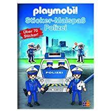 Playmobil Mein Sticker Malbuch Polizei Mein Playmobil Sticker Polizei Bucher Wenn Du Mal Buch Playmobil