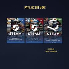 Steam wallet code a.k.a steam redeem code, also known as steam gift card is steam's prepaid card, which you can use to deposit and reload the stated value into your steam account balance. Steam Wallet Gift Card 20 50 100 Usd Tickets Vouchers Gift Cards Vouchers On Carousell