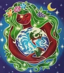 Gaia Madre Tierra La Tierra Dibujo Produccion Artistica Madre Tierra