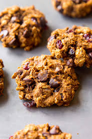 Quick cooking oatmeal 2/3 c. Healthy Pumpkin Chocolate Chip Oatmeal Cookies Sally S Baking Addiction