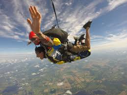 Book tandem jump in sunset above sea with the view on croatian national parks, beautiful islands and big mountain velebit. What Does Skydiving Feel Like Skydive Tecumseh