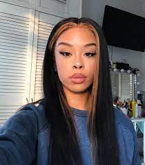 Du kannst aber auch braune haare mit blonden strähnen? 13 6 Frontal Wig Virgin Hair Luxury Highlight Bob Wig Hotbeautyhair Inspiration Blackgirl Haarfarben Ideen Frisuren Fur Lange Haare Flechten Flechtfrisuren