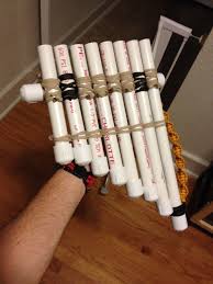 Pan Flute Diy Instruments Pvc Projects Pan Flute