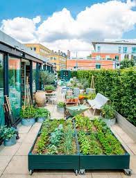 The city's skyline has tips and tricks to make any roof garden a more alluring space; 5 Roof Garden Designs Worth Looking At Balcony Garden Web