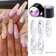 Acrylic nail designs can be created with a blend of matte black and shiny silver. Wholesale Acrylic Nails White Glitter Tips In Bulk From The Best Acrylic Nails White Glitter Tips Wholesalers Dhgate Mobile