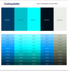 The page contains green and similar colors including their accompanying hex and rgb codes. 6 Latest Color Schemes With Aqua And Dark Green Color Tone Combinations 2021 Icolorpalette