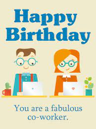 You Are A Fabulous Birthday Card For Co Worker Birthday Greeting Cards By Davia Birthday Greetings Funny Happy Birthday Fun Birthday Wishes For Coworker