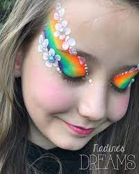 Eye Flower Rainbows Face Painting Designs Face Painting Easy Eye Face Painting
