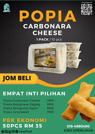 Simple sangat ce try buat, konpem semua golongan suka. Popia Carbonara Cheese Ampang V Twitter Popia Carbonara Cheese Untuk Minum Petang Di Rumah Goreng Panas Panas Kena Pula Dengan Air Teh Tarik Kaww Fuhhhh Mesti Hilang Penat Kalau