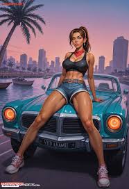 Lucia Feel the GTA Vibe Sex Comic