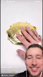 Mixing Gold Leaf into Clear Slime: A Satisfying Experiment