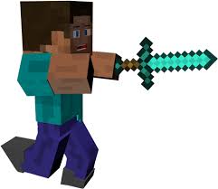 Children`s birthday cake cartoon minecraft on an isolated background. Lego Minecraft Steve Transparent Image Png Arts