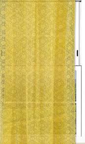 Floral curtain or drapery fabrics by the yard from covington fabrics ny. Buy Dekor World Cotton Floral Curtain Fabric 5m Yellow Online At Low Prices In India Amazon In