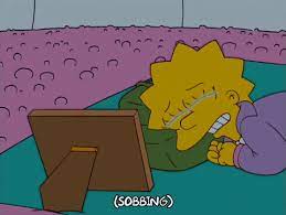 The perfect bartsimpsons sadboy crying animated gif for your conversation. Lisa Simpson Crying Gif Find Share On Giphy
