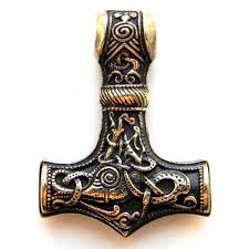 Thor Hammer Mjolnir Pendant Hand Made Of Pure Bronze According To Artifact Norse Mythology Viking Protection Amulet Viking Jewelry Norse Thors Hammer