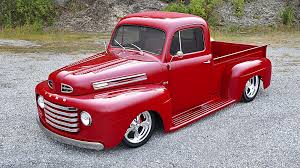 Image result for Vermilion 1950 Ford Truck