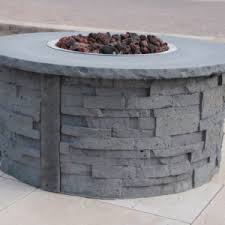 Living accents® stacked stone fire pit outdoor from pinterest.com. Ovation Round Fire Pit Nicolock