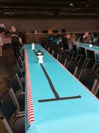 Swim Banquet Table Decor Swim Swim Team Awards Swim Team Party Swim Team Gifts