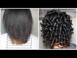 Hot curly hairstyles for different hair lengths. New Hair Journey Heatless Curls On Relaxed Hair Journeytowaistlength Youtube