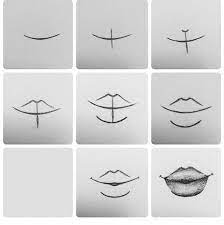 How to draw cute kawaii chibi elephants in love step by step easy. Easy Step Tutorial Easy How To Draw Lips Novocom Top