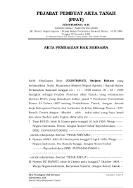 Terkait dengan sistem pencegah kebakaran ini. Doc Pejabat Pembuat Akta Tanah Ppat Akta Pembagian Hak Bersama Riza Allen Academia Edu