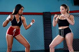 Free Porn Pics of Hot fighters Abella Danger and Jenna Foxx stripping and  posing for camera - MyPornstarBook.net