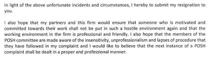 If the false accusation made against you is particularly egregious, you may. Khaitan Associate Leaves After Concerns Of How Firm Dealt With Her Sexual Harassment Complaint Legally India Career Intelligence For Lawyers Law Students