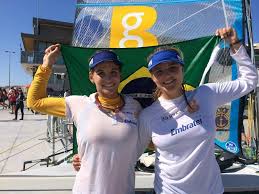 Chika hatae / hiroka itakura; Martine Grael And Kahena Kunze Bra 49erfx World Champions And Rolex Isaf Sailors Of The Year